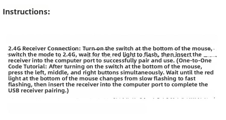 Kabellose Maus mit Bluetooth-Ladefunktion, geräuscharmem Betrieb und Akkuanzeige. Geeignet für Büro und Geschäftsgebrauch. USB-Computer._voghion.com