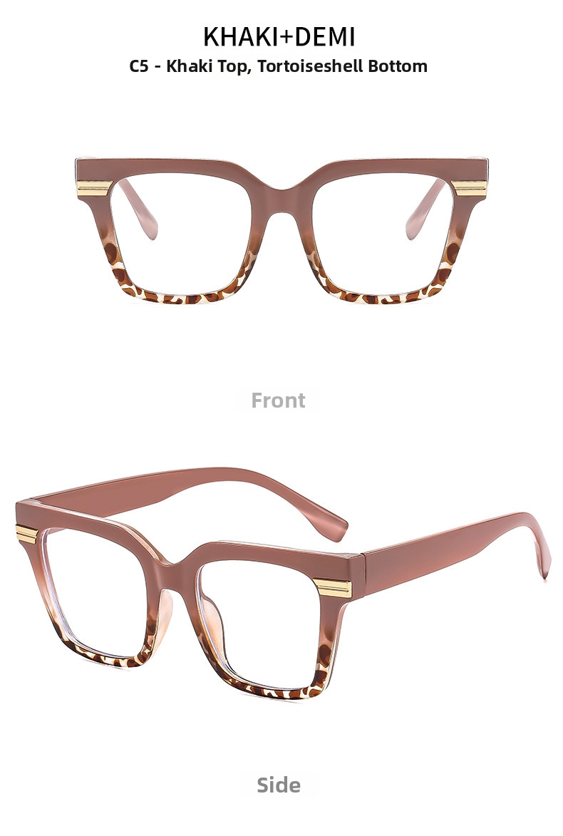 Blue Light Blocking Glasses For Men Square Frame Trendy Design_voghion.com