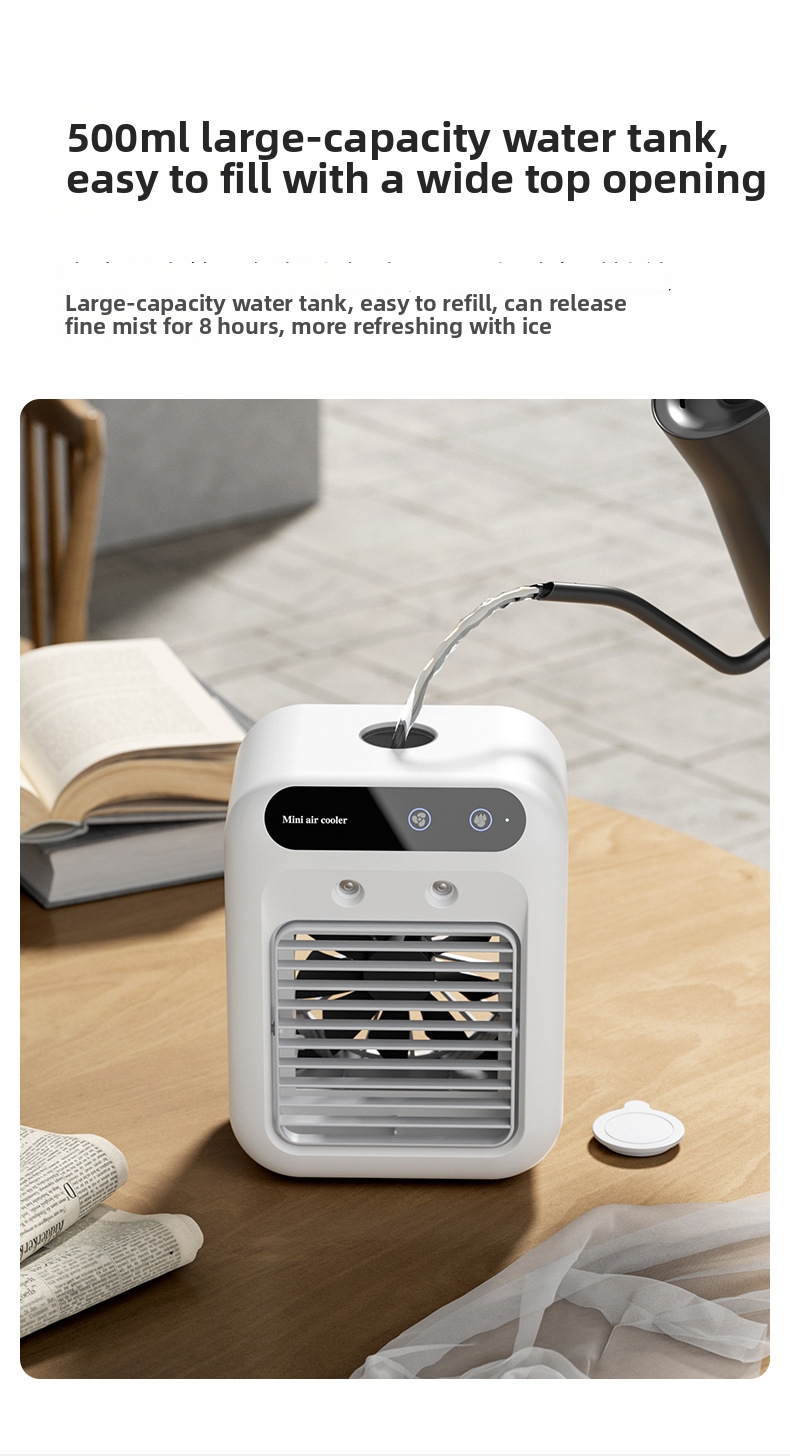 Mini Luftkühler Tischventilator Mit Befeuchter Für Zuhause_voghion.com