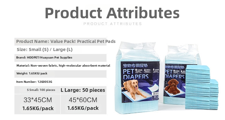 Instant Absorption Pet Diapers Deodorizing Dog Pee Pads Puppy Toilet Training Supplies_voghion.com