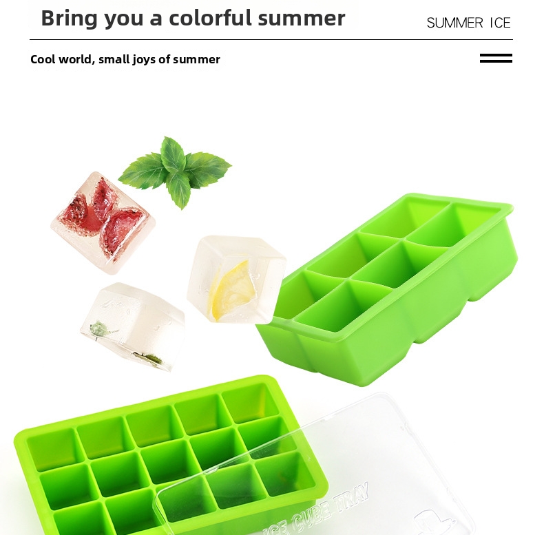 Silikon Eiswürfelform Für Küche Wiederverwendbare Eisform_voghion.com
