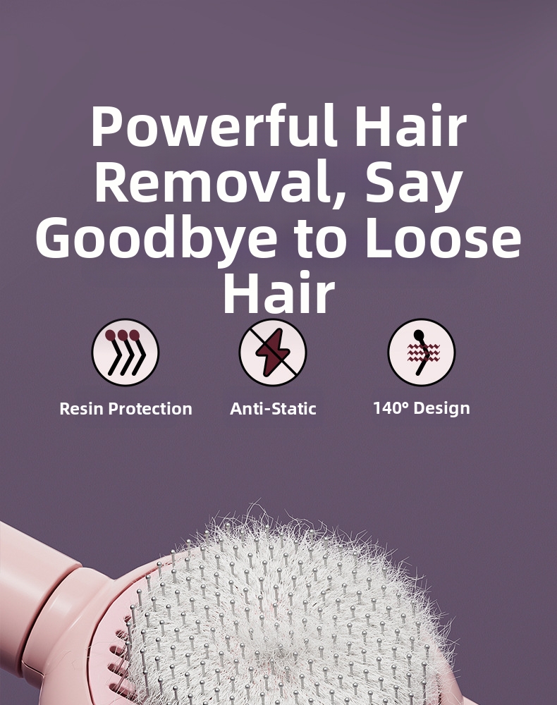 Rabbit Ear Comb For Dog And Cat Grooming And Massage Tool_voghion.com
