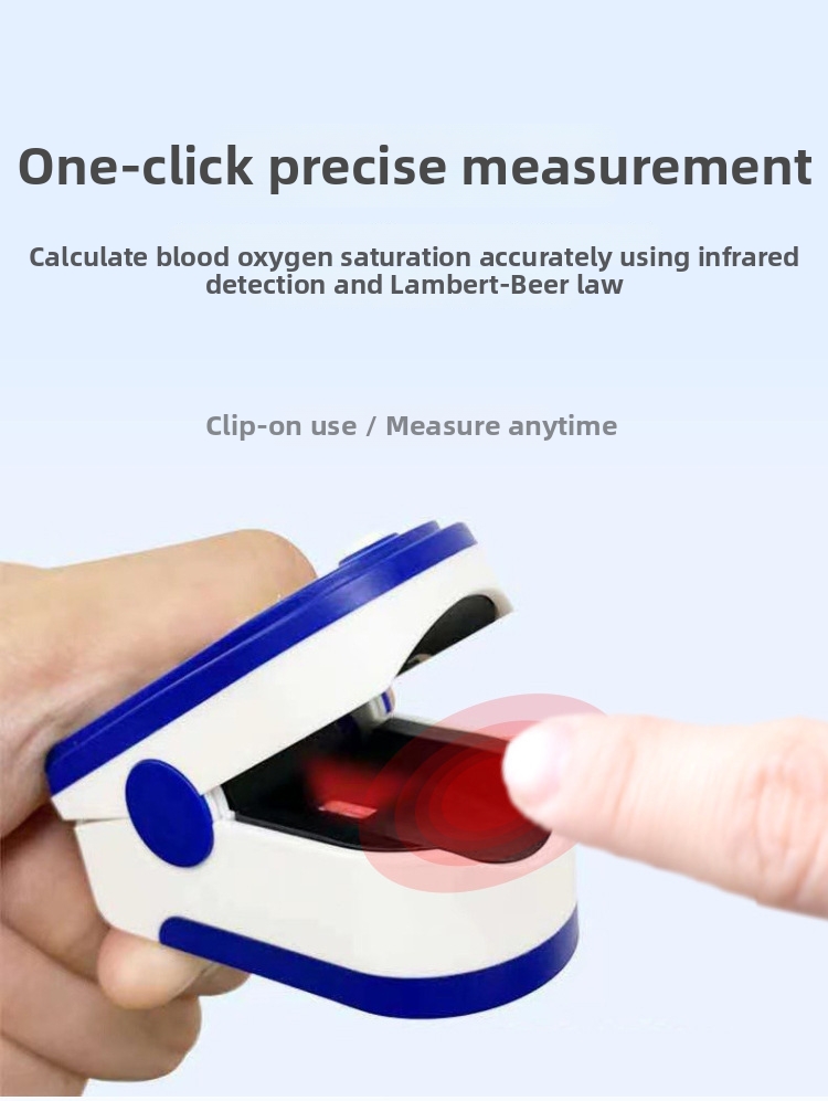 Pulsoximeter Für Den Finger Herzfrequenz Und Sauerstoffmesser_voghion.com