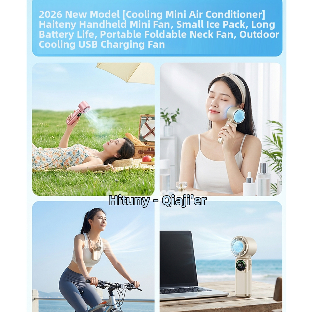 Certified Handheld Cooling Fan Mini Air Conditioner Portable High Speed USB Semicondutor Cooling Fan_voghion.com