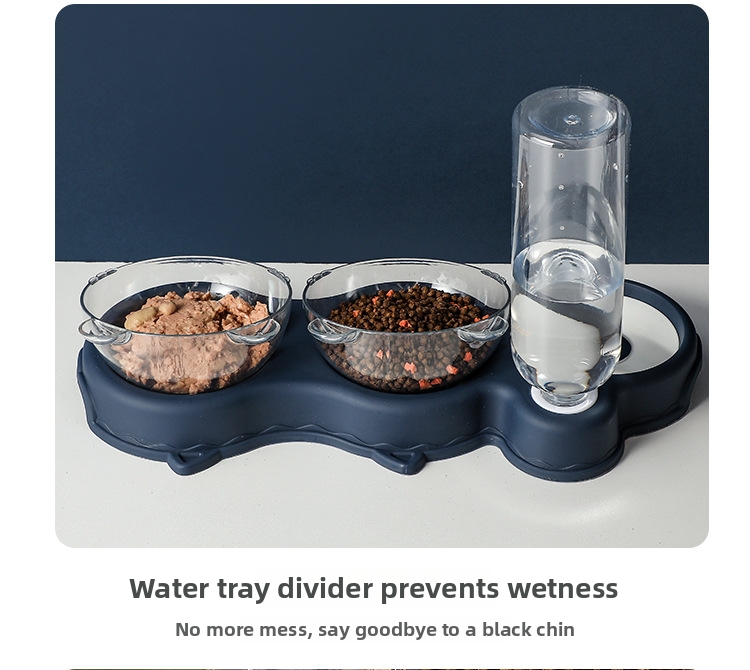 Automatischer Doppelnapf Futter- Und Wasserspender Für Haustiere_voghion.com