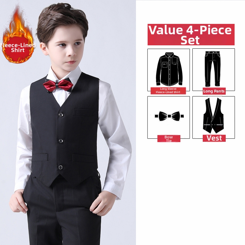 Jungen Festlicher Anzug Im Britischen Stil Für Kinder Und Feiern_voghion.com