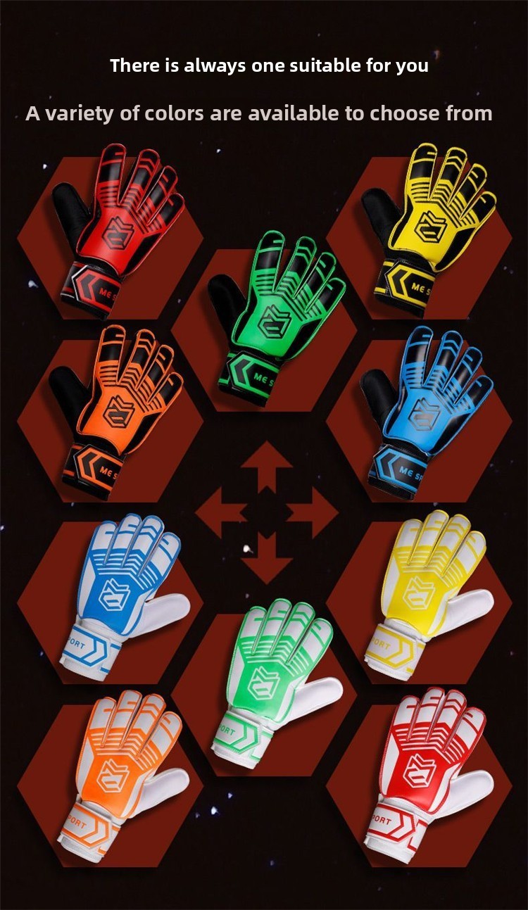 MUFASA Children's Adult Football Goalkeeper Gloves High End Latex Wear Resistant Anti Slip Finger Protection_voghion.com