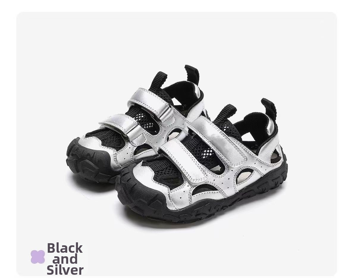 Kids Sport Sandals Breathable Openwork Design For Active Play_voghion.com