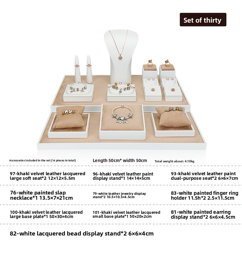 A028- (73-41) Khaki Velvet Skin Paint Set (Xuyue) details page _