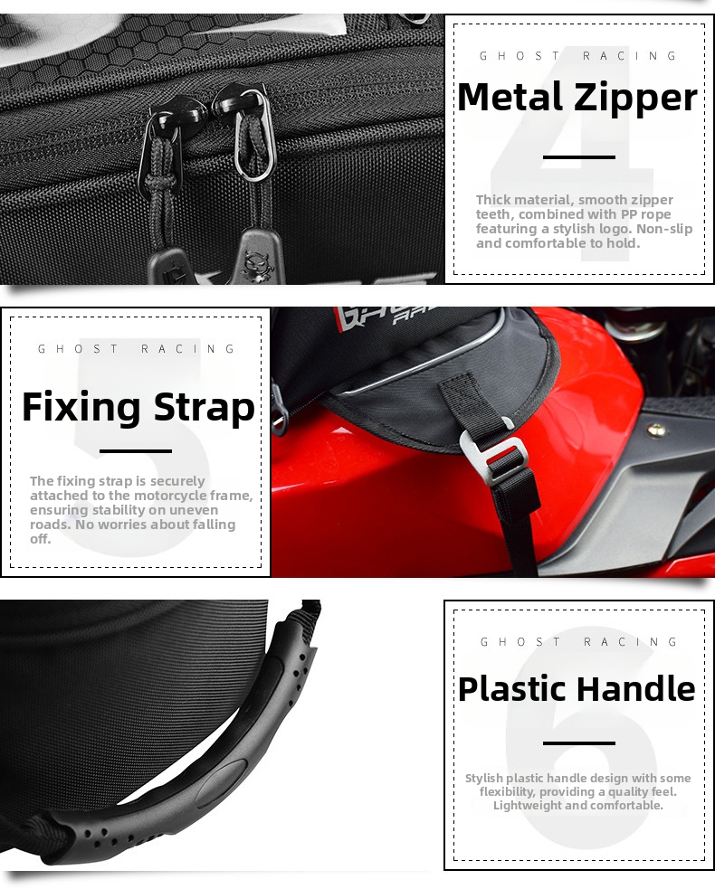 Motorcycle Fuel Tank Bag Waterproof Touchscreen Navigation Bag_voghion.com