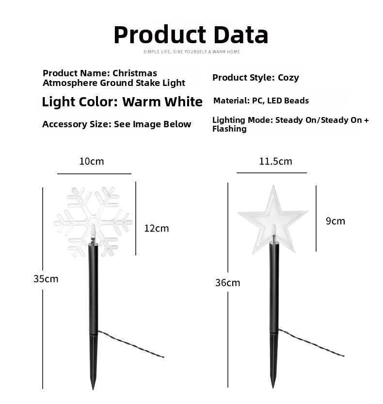 Lumini de crăciun pentru grădină cu led solar pentru exterior_voghion.com