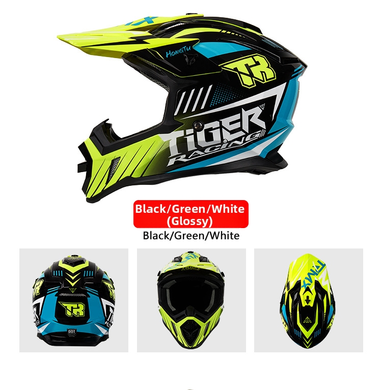 Motorrad Rennhelm Full Face Für Damen Und Herren Dual Use_voghion.com