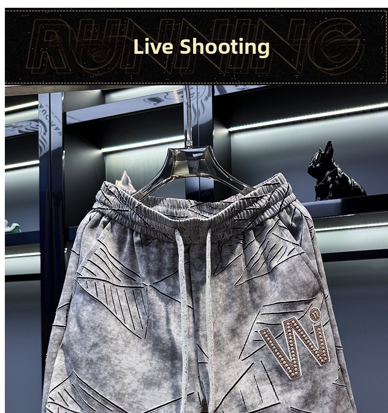 Men's Cargo Shorts - American Style Workwear Casual 5-Inch Shorts With Multiple Pockets, Loose Fit Summer Short Pants_viptrois.com