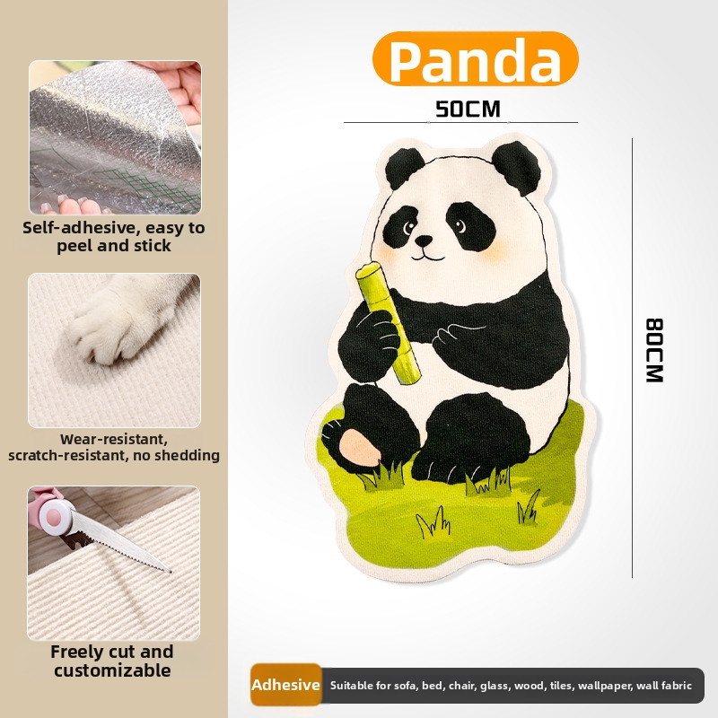 Wall Mounted Cat Scratching Board Wear Resistant Lint Free Anti Scratch Sofa Felt Cat Climbing Mat_voghion.com