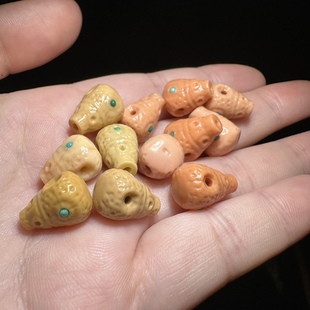 Natural Raw Ore Gold Ointment Jade Buddha Head Tee One-piece Bracelet Chain 108 Beads King Kong Star Moon Bodhi Diy Accessories