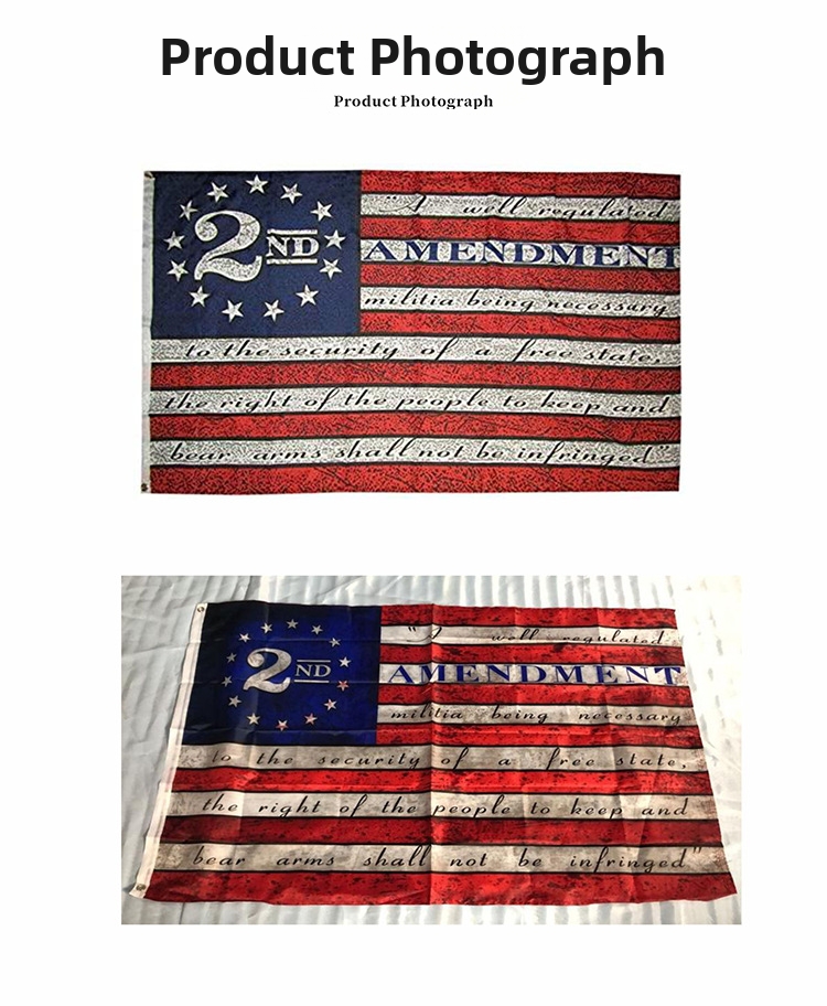 Drapeau constitution des états-unis second amendment jardin_voghion.com