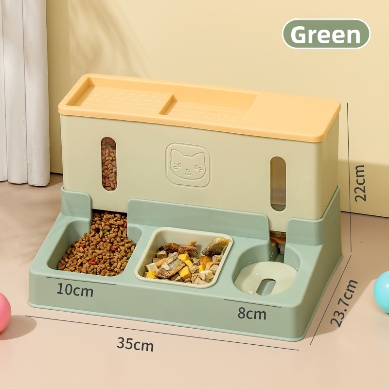 Automatischer Wasserspender für Haustiere für Katzen und Hunde im Hausstil – alles in einem_voghion.com