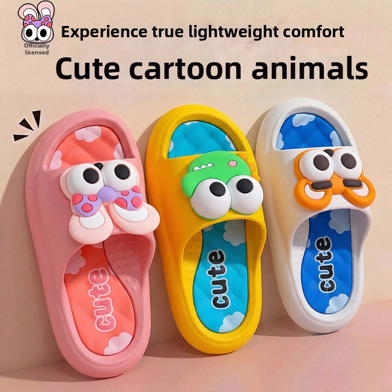 Children's Summer Sandals Non-Slip Soft Sole Yiwu Warehouse Boys And Girls Indoor Bathing Parent-Child Style 2026 New Fashion_voghion.com