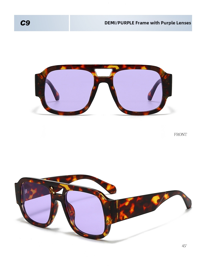 Aviator Sonnenbrille Für Herren Mit Uv-schutz Modisch Lässig_voghion.com