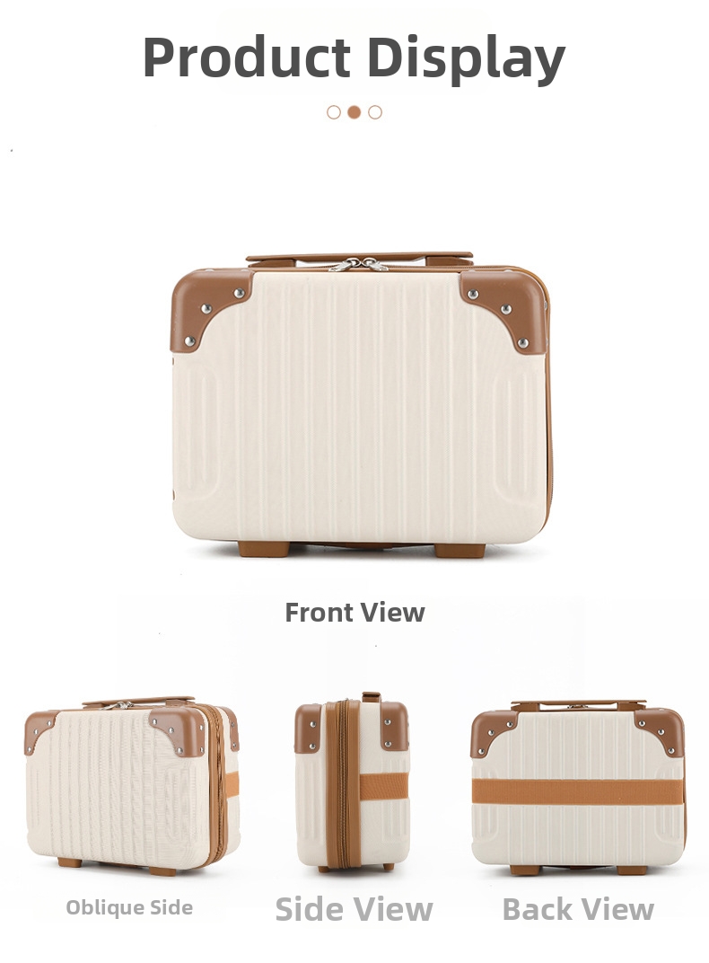 Kosmetiktasche Mini-koffer Reise-tragetasche Mit Viel Platz_voghion.com