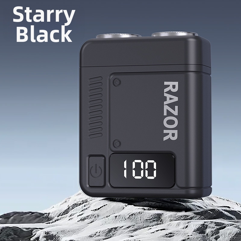 Mini afeitadora eléctrica para hombre recargable y lavable_voghion.com