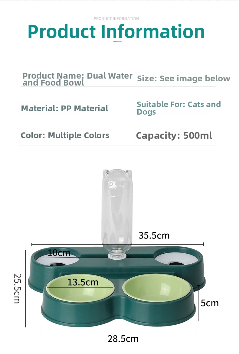 Automatic Cat Water Bowl Pet Drinking Supplies Frog Design_voghion.com