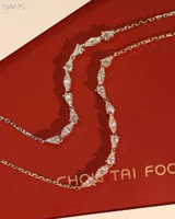18K Gold Star бриллиантовый браслет блуждает в запястье Супер Flash Алмазная текстура полна элегантности и мягкости