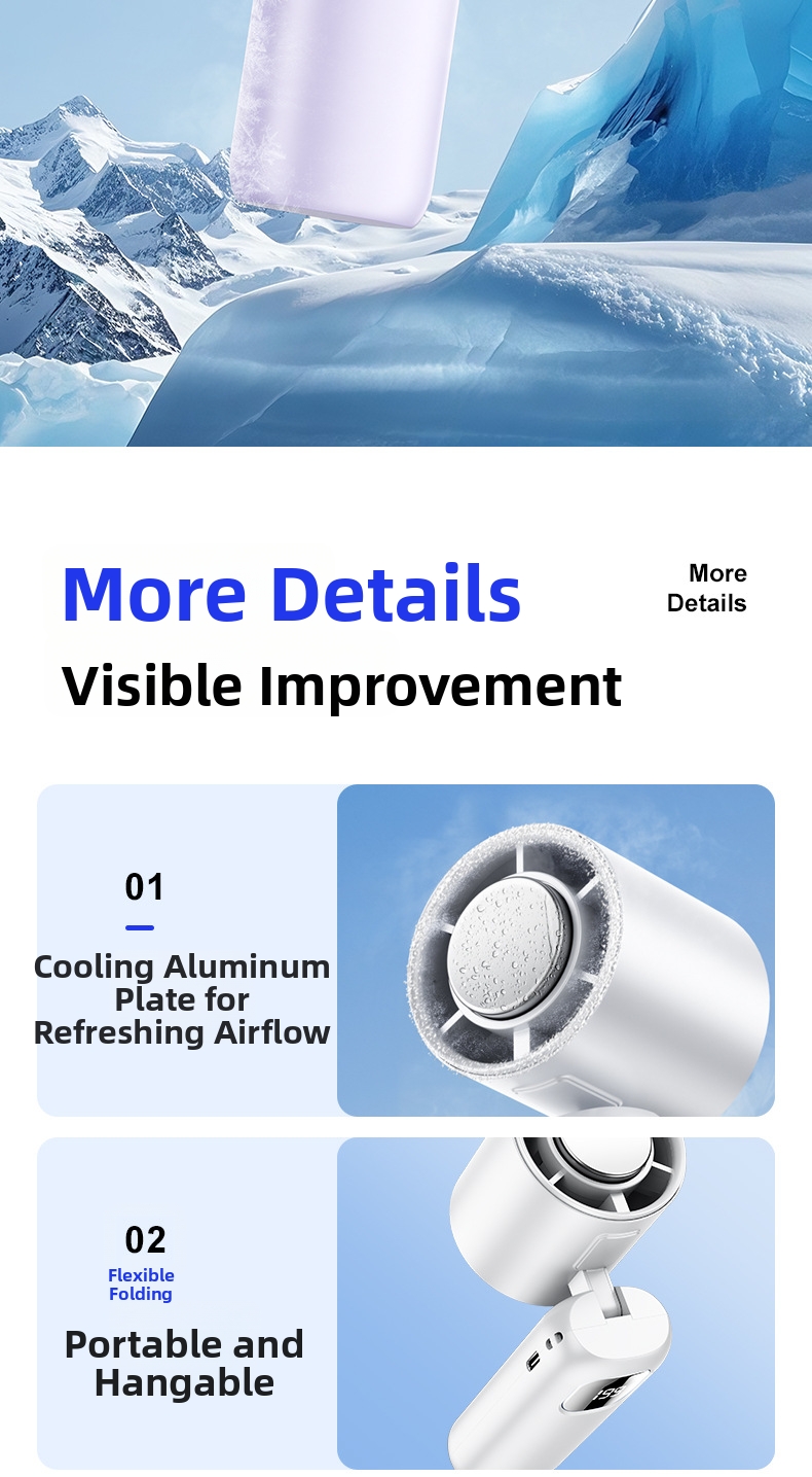 Mini ventilatore portatile a mano con raffreddamento a cella_voghion.com
