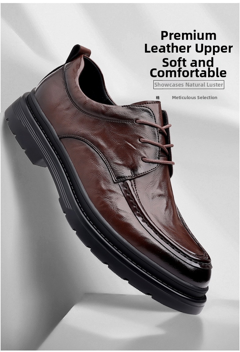 Pantofi casual pentru bărbați din piele pentru work și business_voghion.com