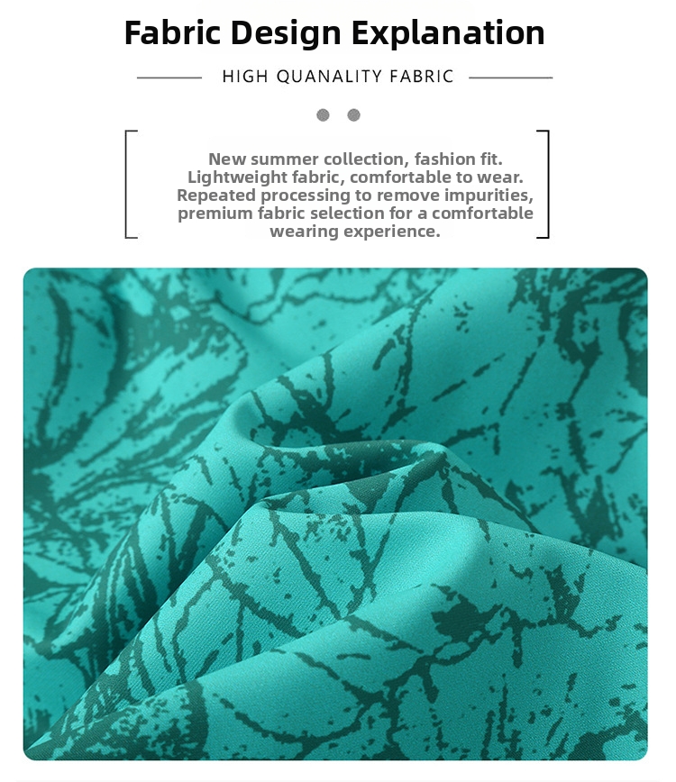 Men's Trendy Brand Camouflage Quick Drying Shorts Casual Loose Fit Five Point Beach Light Luxury Versatile Summer Bottoms_viptrois.com