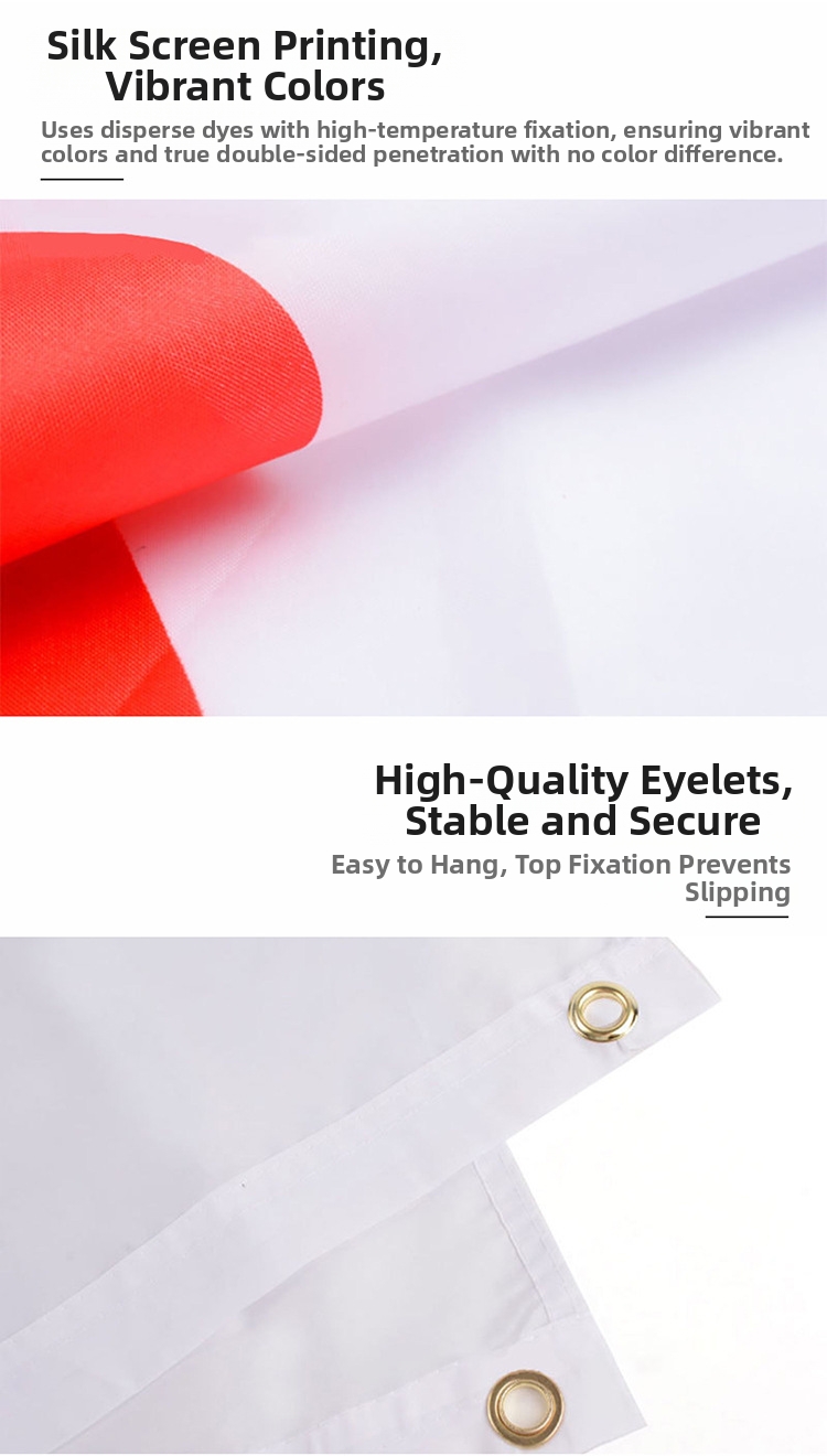 Japanese Flag Polyester For Home Garden Decor_voghion.com