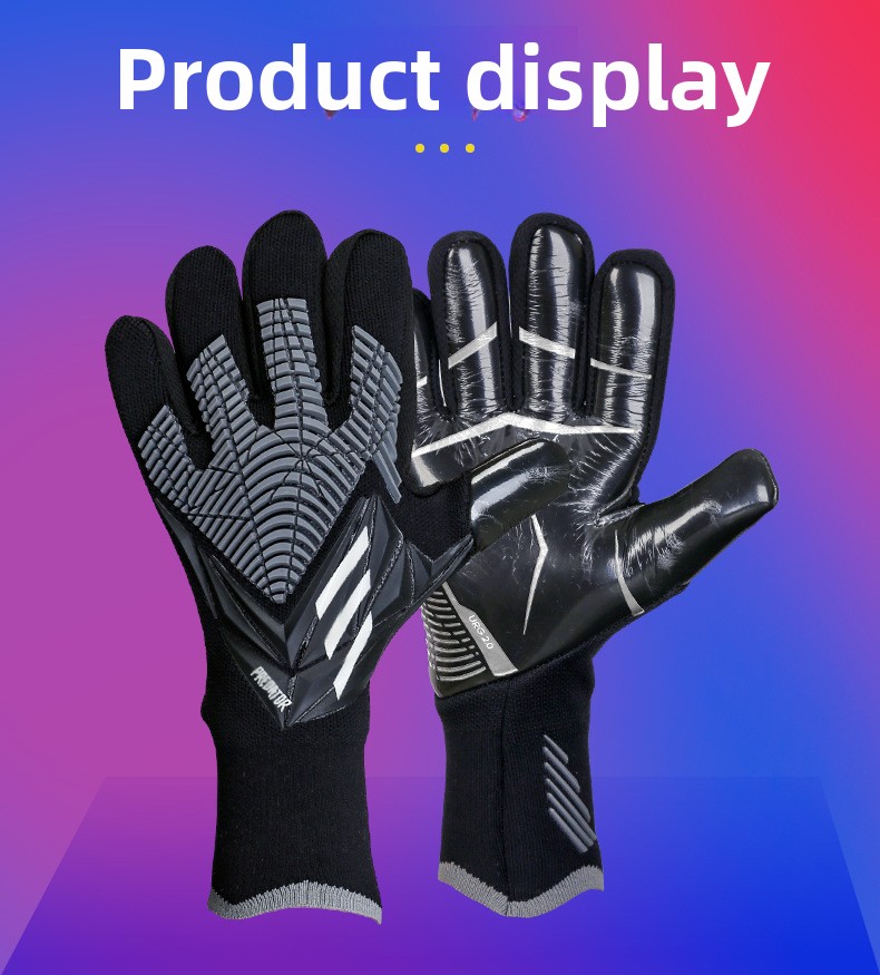 2026 Falcon Martinez Goalkeeper Gloves Football Goalkeeper Gloves Advanced Anti Slip Latex Without Finger Protection_voghion.com