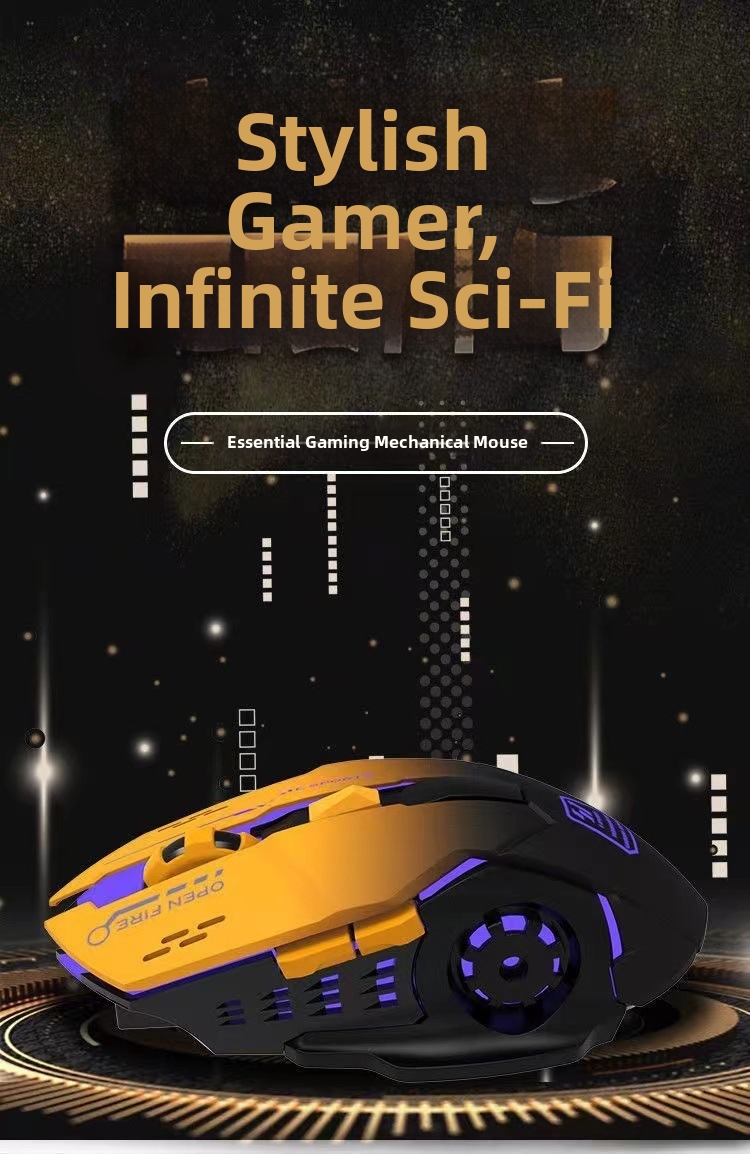 Wireless Gaming Mouse For Laptop And Desktop Computer_voghion.com