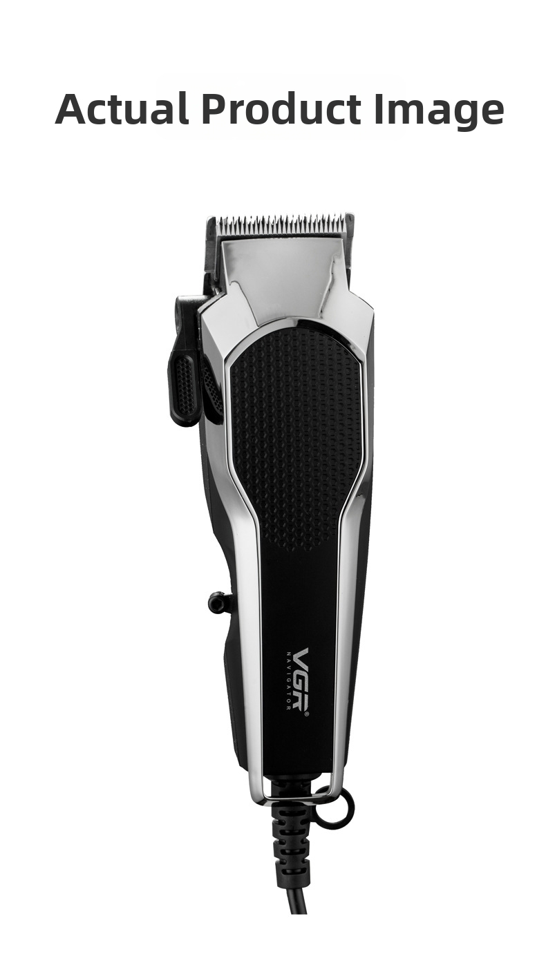 Máquina de cortar cabelo elétrica vgr gradiente potente set_voghion.com