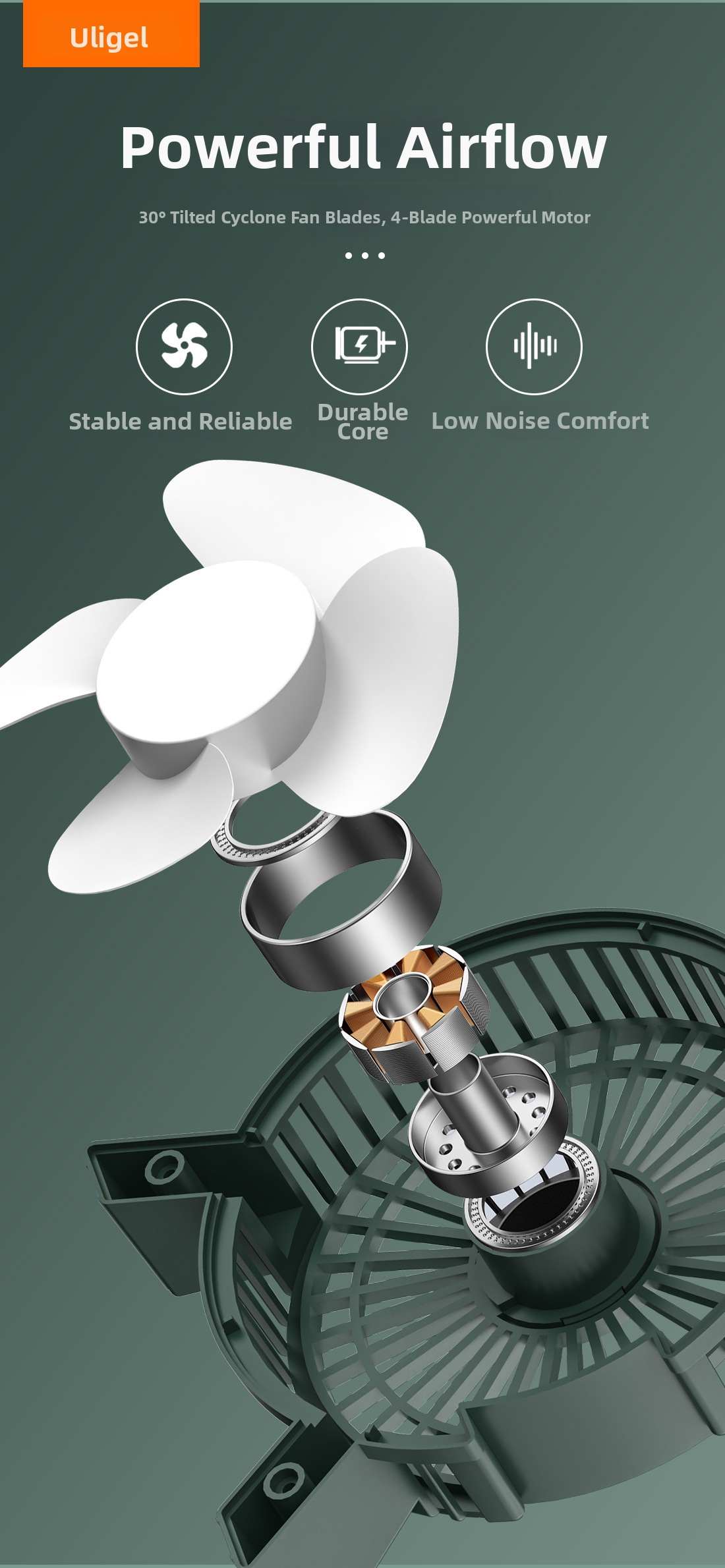 Kleiner Cartoon Usb Tischventilator Leise Für Studenten_voghion.com