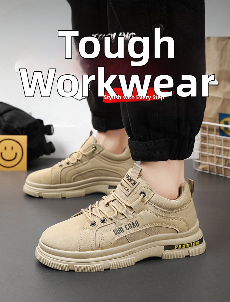 Arbetsskor för herrar som andas halkfria casual dad shoes_voghion.com