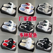 莆田外贸aj5AJ11AJ13拖鞋运动一字拖踩屎感外穿凉鞋防滑可外穿