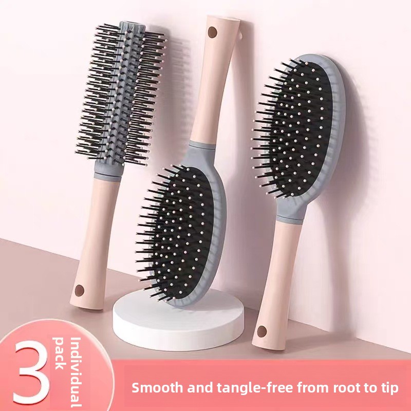 Peigne à coussin d'air pour femmes, cheveux longs et bouclés, peigne de massage du cuir chevelu Artifact Household, peigne à coussin d'air pour les méridiens_voghion.com