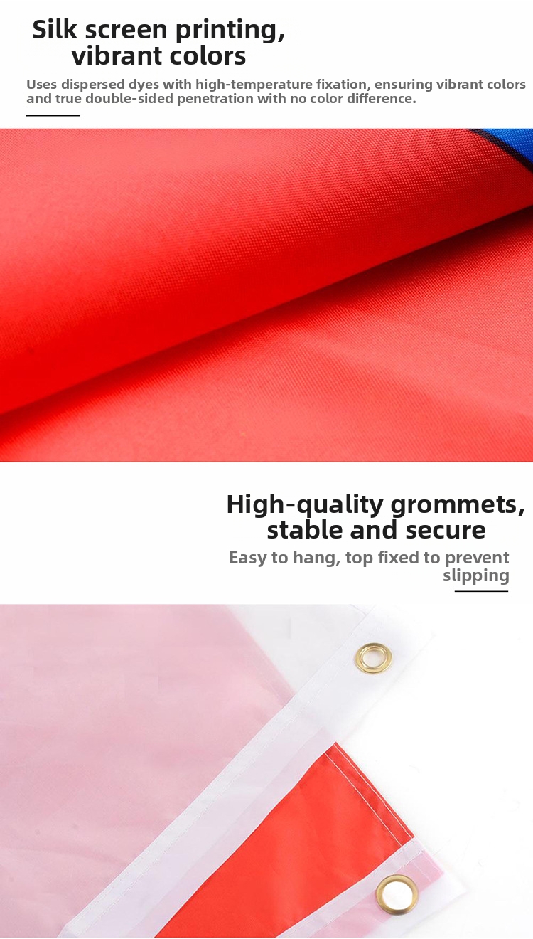 Russian National Flag Polyester Flag For Home And Garden_voghion.com