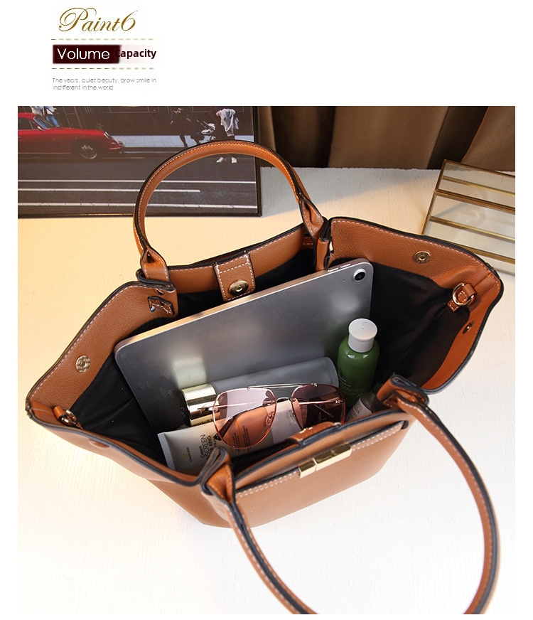 Women's Wing Tote Bag Medium Shoulder Handbag Elegant Pu Leather_voghion.com