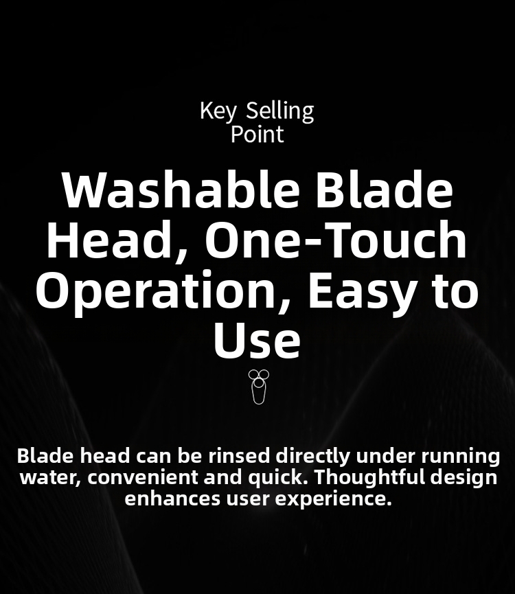 New 9D Electric Shaver High Power Rechargeable Multi-Functional Water Washable Shaver For Personal Care_voghion.com