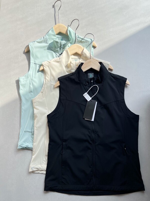 Contact Customer Service~ Women's Lightweight Golf Vest Jacket, Quick-Drying, Breathable, Mountain-Style, Stand-Up Collar, Lightweight Contact Customer Service~ Women's Lightweight Golf Vest Jacket, Quick-Drying, Breathable, Mountain-Style, Stand-Up Collar, Lightweight