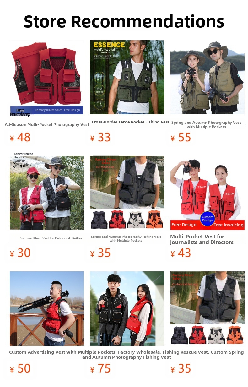 Multi Pocket Mesh Work Vest For Outdoor Hiking And Fishing Sports_voghion.com