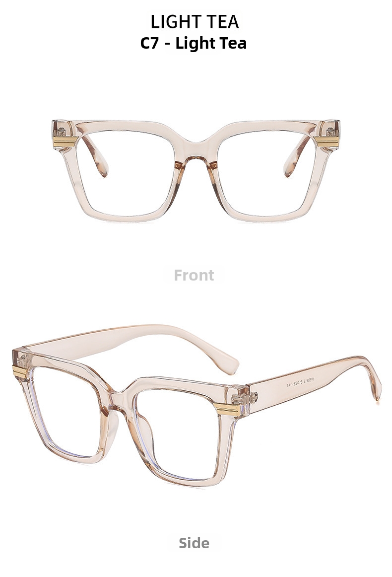 Blue Light Blocking Glasses For Men Square Frame Trendy Design_voghion.com