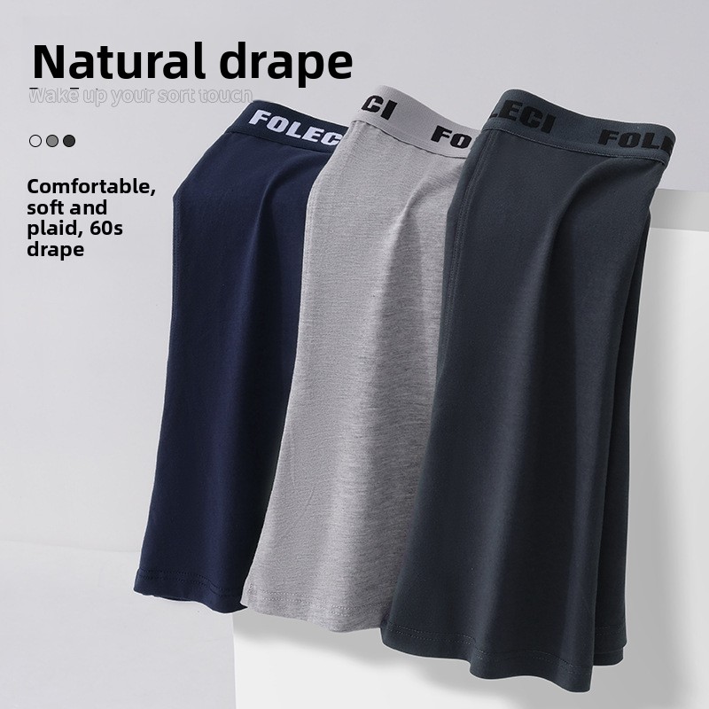 Calzoncillos bóxer de algodón transpirable para hombre_voghion.com