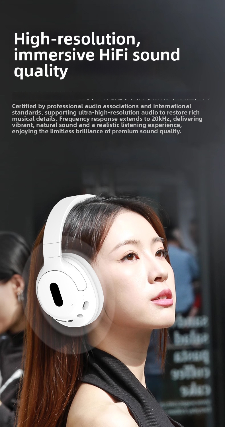 Wireless Over-ear Headphones Bluetooth Noise Cancelling Headset_voghion.com