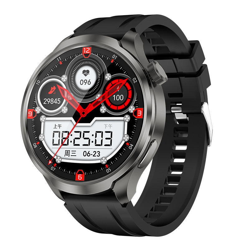 DK69 Bluetooth Smartwatch 1.85 Inch Display Heart Rate Monitor Compass Multi Sport Functionality_voghion.com