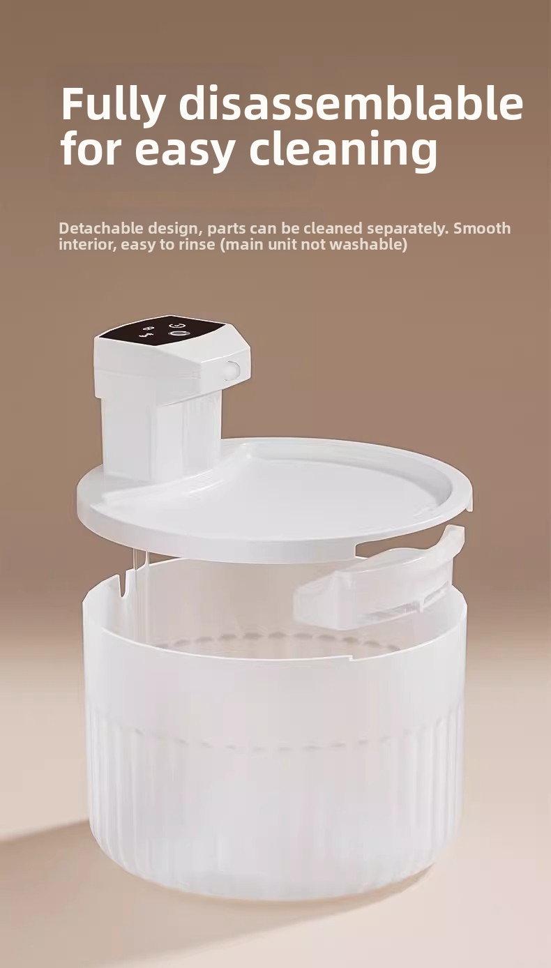Automatic Wireless Sensor Cat Water Fountain Portable Pet Bowl_voghion.com