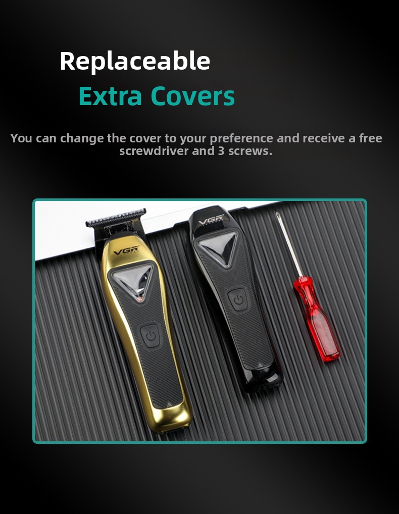 Professional Hair Clipper Set For Men Rechargeable Salon Kit_voghion.com