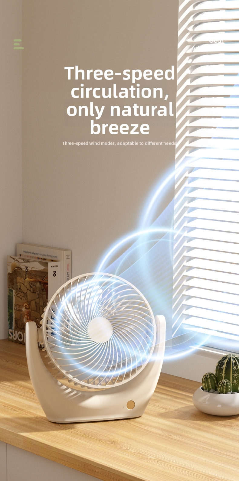 Mini ventilatore usb da tavolo con clip e lampada da scrivania_voghion.com